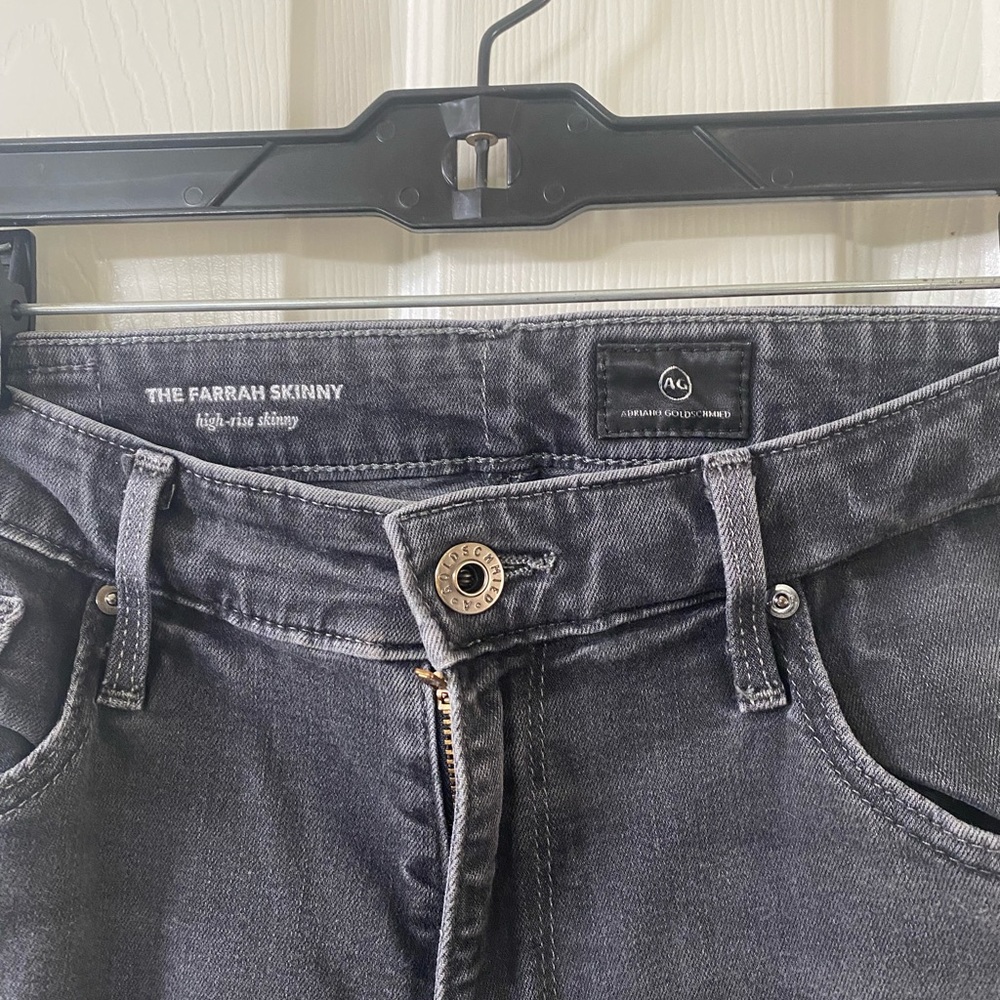 AG Farrah gray jeans
